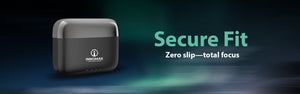 Experience the Ultimate Secure Fit with Innomax Earbuds – No Slips, Just Pure Focus