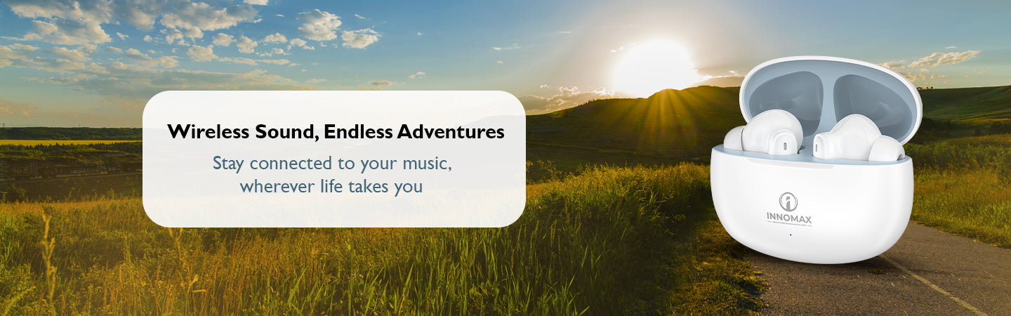 Take Your Music Anywhere with Innomax TWS Earbuds