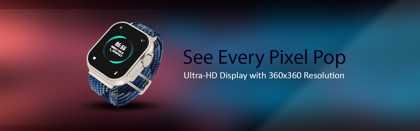See Every Pixel Pop: Experience the Future with Ultra-HD Smartwatch Display