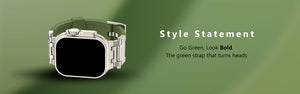 Green Is the New Bold – Redefine Your Style Statement with the Innomax Smartwatch