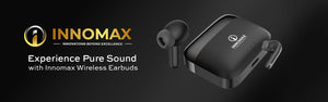 Experience Pure Sound with Innomax Wireless Earbuds