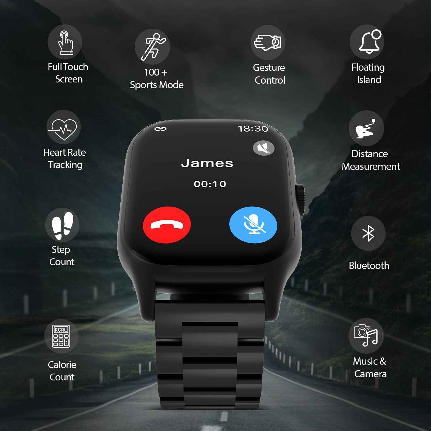 Carbon Smart Watch