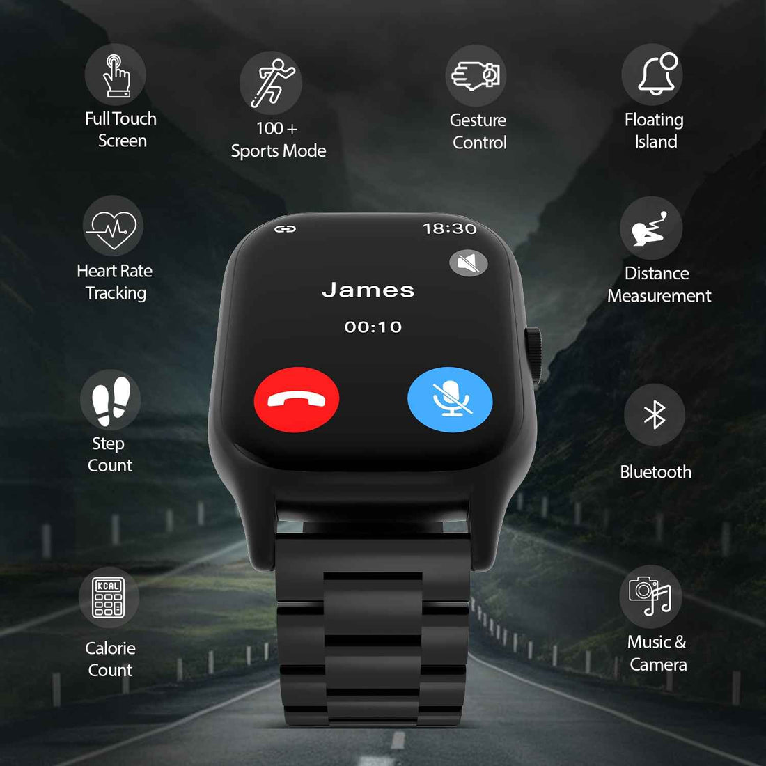 Carbon Smart Watch